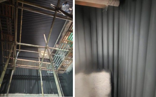 瀚藍工業服務（佛山）有限公司余熱鍋爐一回程高溫納米功能薄膜材料噴涂